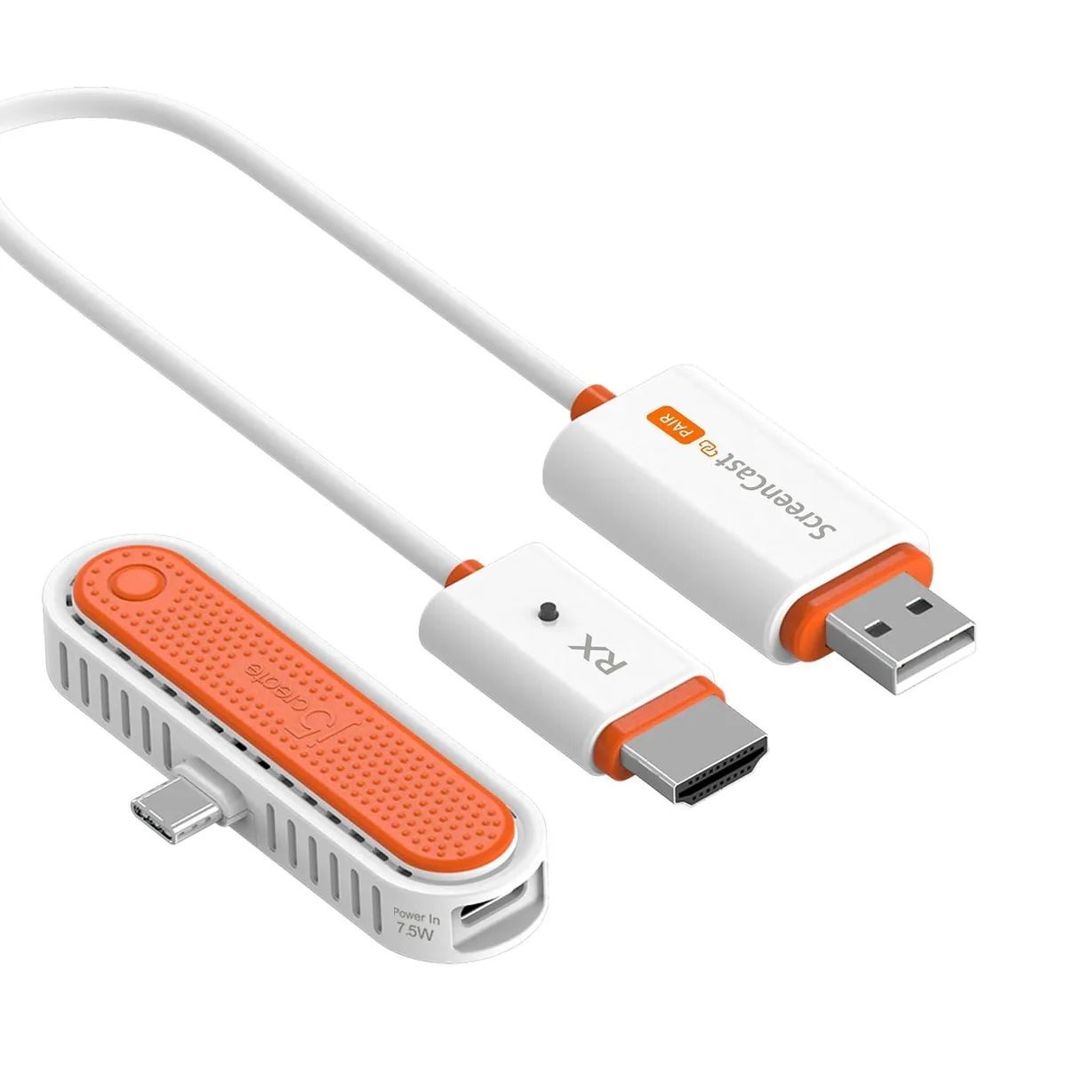 LORDWORLD LORDWORLD ScreenCast Mini Duo Type-C Wireless HDMI Transmitter Receiver 1080p 60Hz 2.4G 5G JVAW60 — product photo