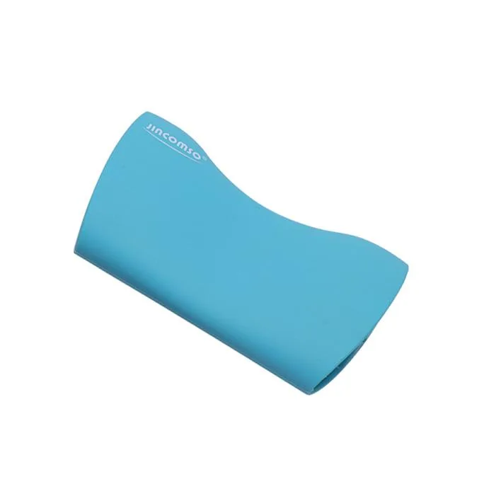 SOVAWIN SOVAWIN Natural Silicone Wrist Rest Mouse Pad Blue 120x70x27mm — product photo