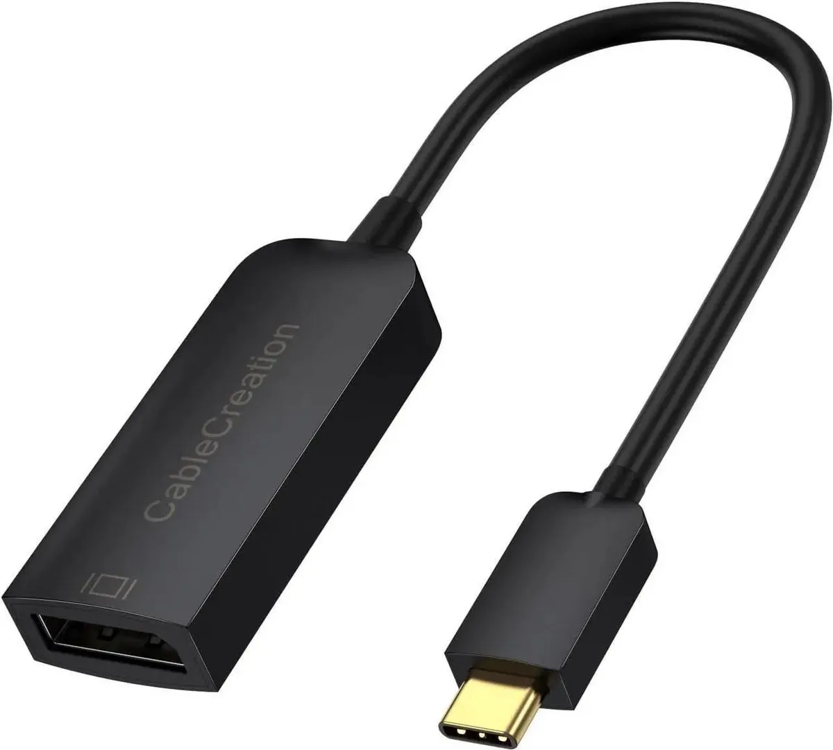 SMUGDESK SMUGDESK USB-C to DisplayPort Adapter 4K@60Hz Type-C Video Converter Black — product photo