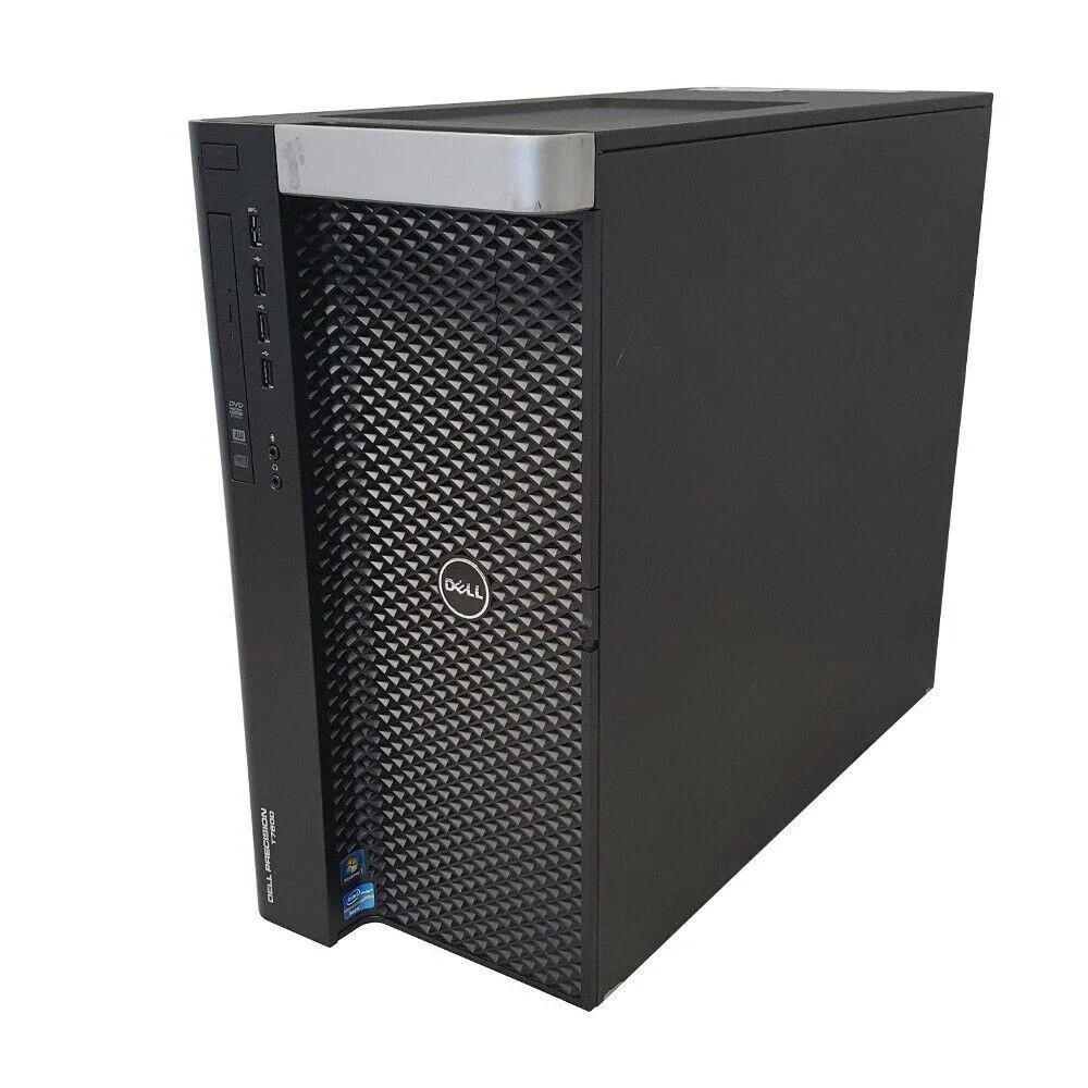 DELL DELL Precision T7600 Tower 2× Xeon E5-2670 2.6GHz 32GB DDR3 Quadro 2000 500GB HDD desktop PC — product photo