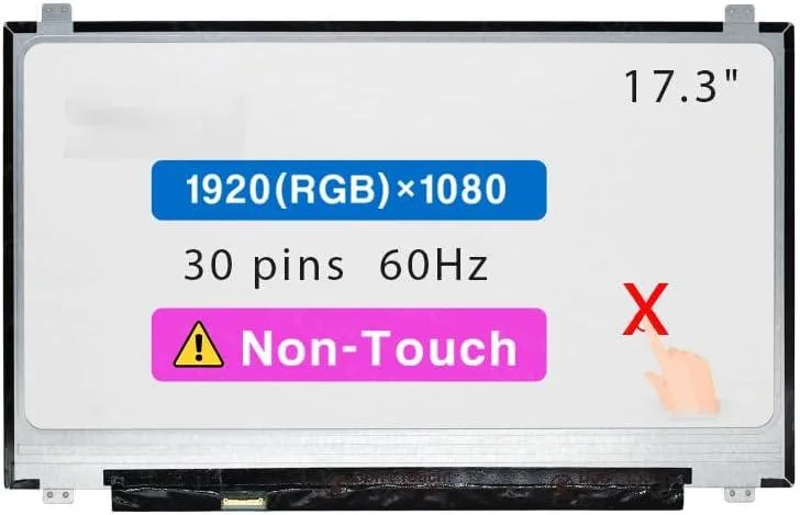 NUOLAISUN NUOLAISUN 17.3" FHD 1920x1080 Non-Touch Laptop Screen — product photo