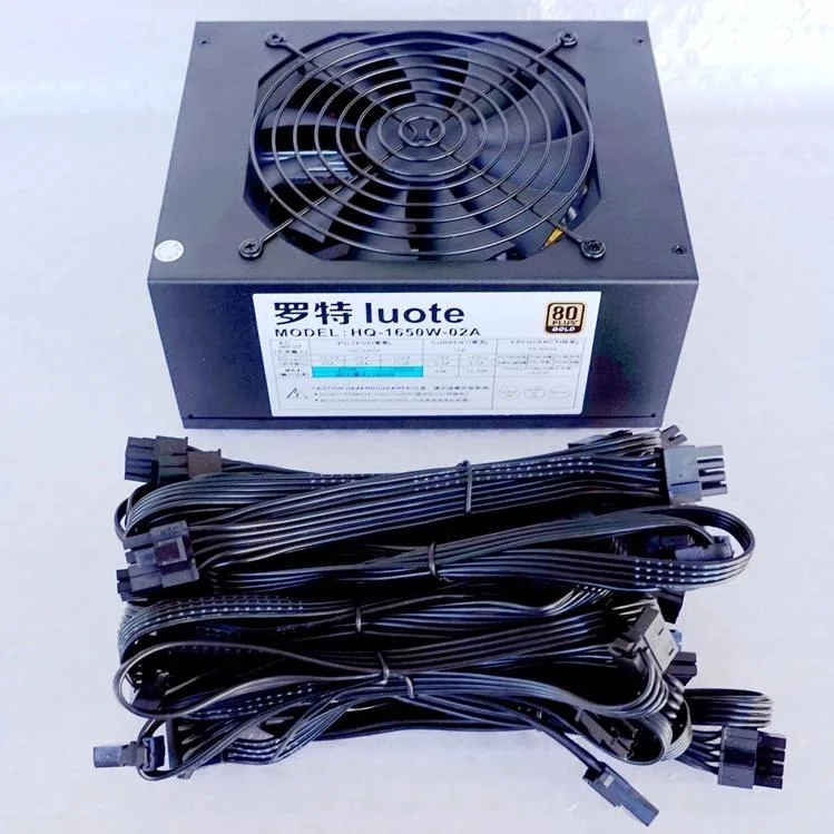 Supersuperuncle Supersuperuncle 1650W full module server power supply 1600W 6 graphics card — product photo