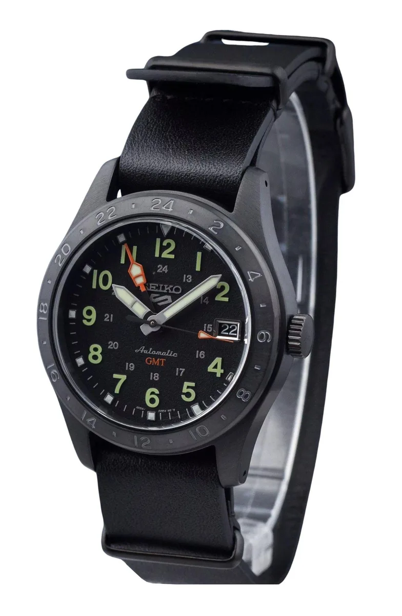 Seiko Seiko 5 Sports SSK025K1 Black Dial Automatic 100M Men's Watch — product photo