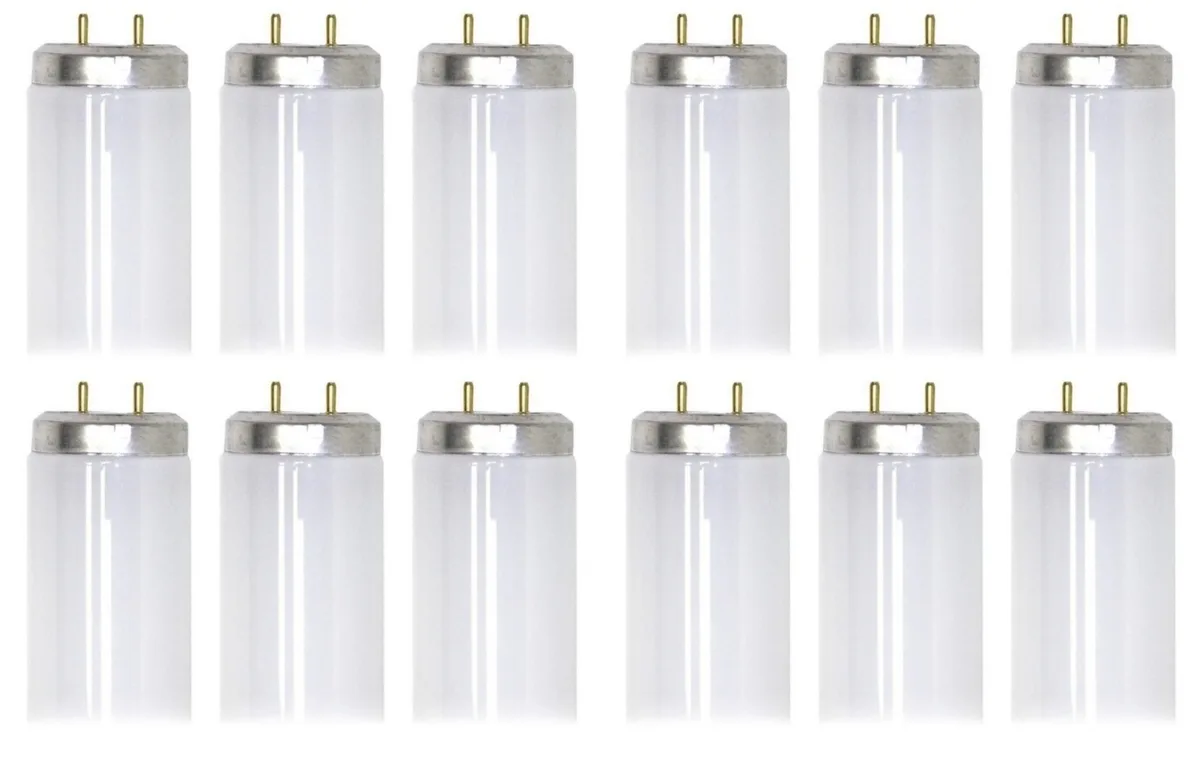 GE GE F30T12 Linear Fluorescent Tube 12 Pack 36 Inch 30W 3500K — product photo