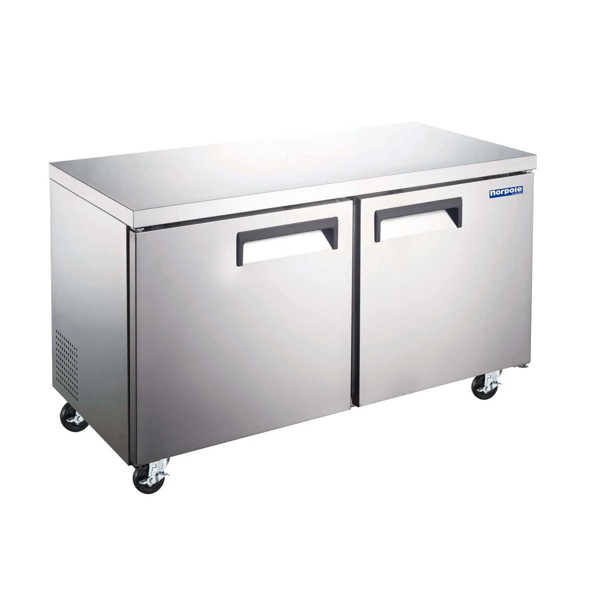 Magic Chef Magic Chef NE2R-48UC 47 in 12 cu ft 2-Door Under Counter Refrigerator Stainless — product photo