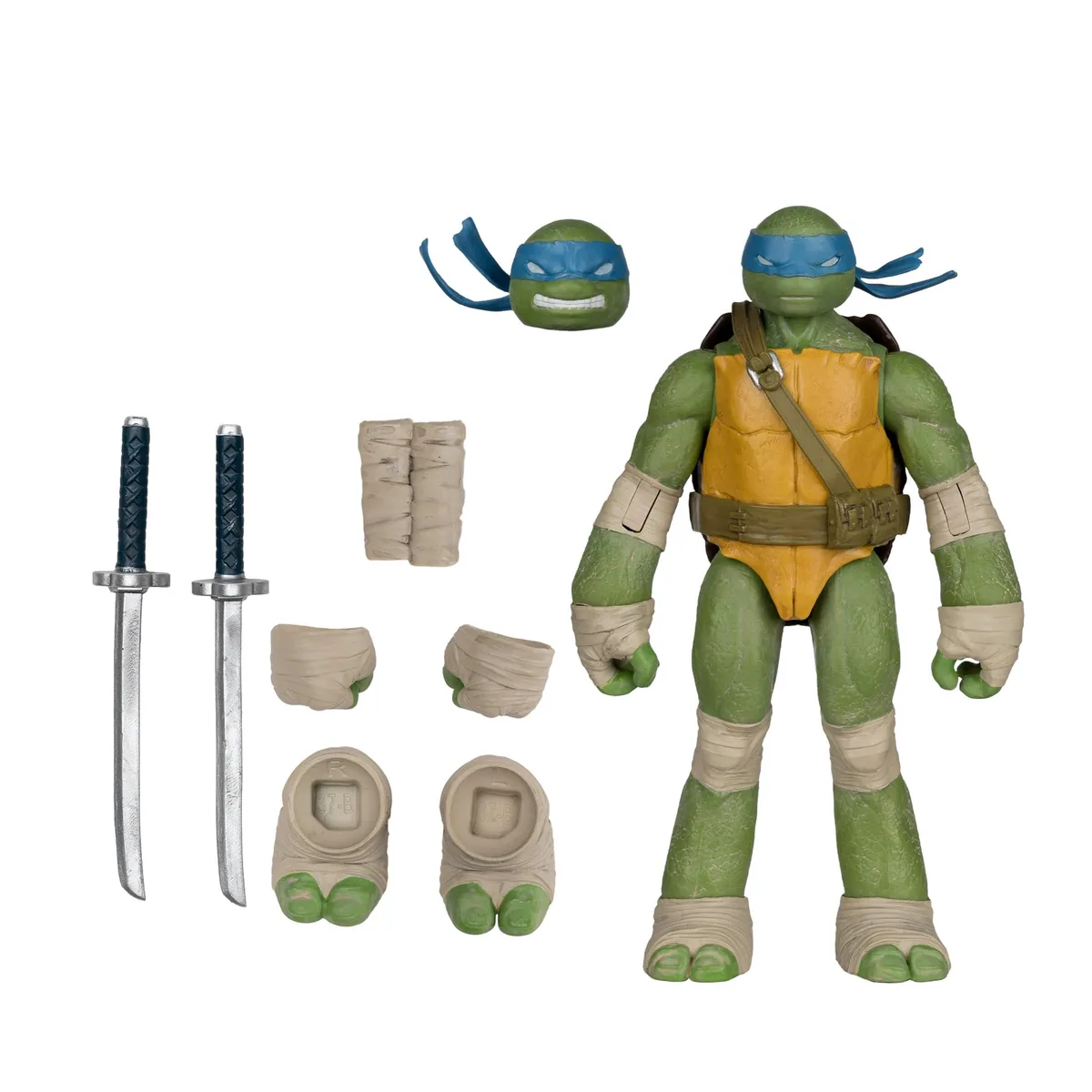 McFarlane Toys McFarlane Toys MCFTMNT11337 Leonardo 5" Page Punchers action figure with comic — product photo
