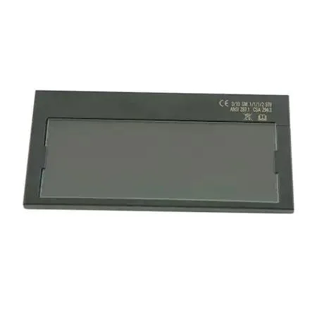 Jackson Safety 46410 ADF welding filter, rectangular dark lens, solar powered