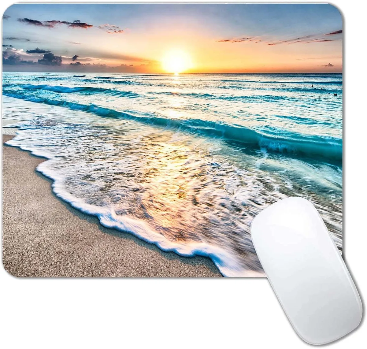  CANFLASHION G109-MP-S003-0026 Beach Sunset Mouse Pad 9.5 x 7.9 in — product photo