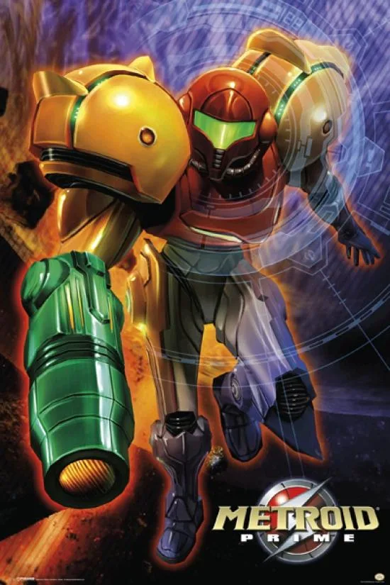 Poster print Metroid Prime 24 by 36 inches rolled in tube