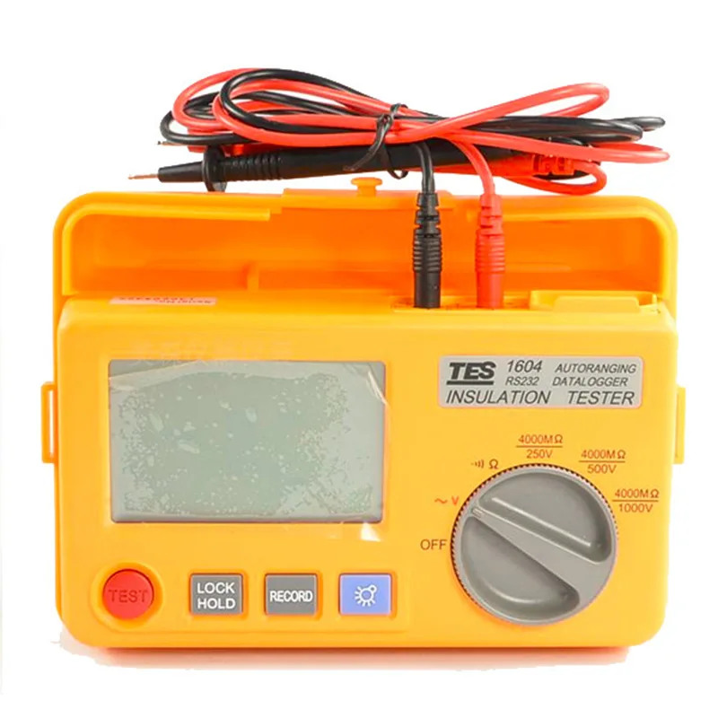 TES Electrical Electronic Corp. TES Electrical Electronic Corp. 1604 Auto Ranging Datalogging Insulation Tester electrician tool — product photo
