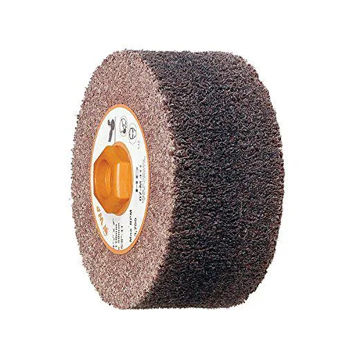 Cylindrical abrasive drum with coarse woven surface, 411 model