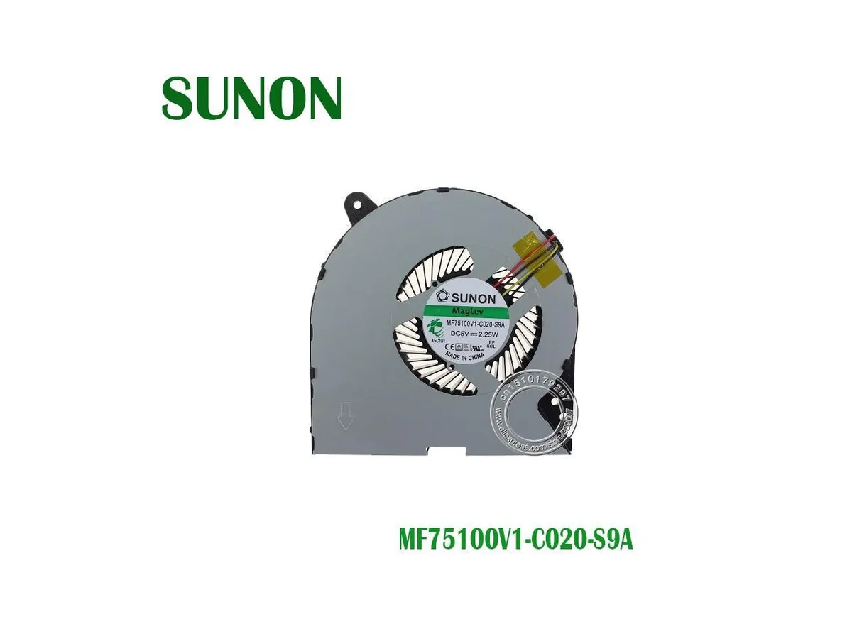 SXDOOL SXDOOL CPU Cooler Fan for Lenovo Y700 MF75100V1-C020-S9A GF2 DC 5V — product photo