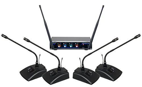 VocoPro VocoPro DigitalQuad-Conference C1 Four Channel UHF Digital Wireless Conference System — product photo