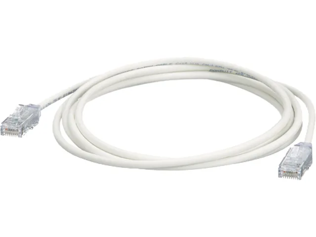 Panduit Panduit UTP28SP7 Cat 6 network ethernet cable 7 ft off white 28 AWG UTP — product photo