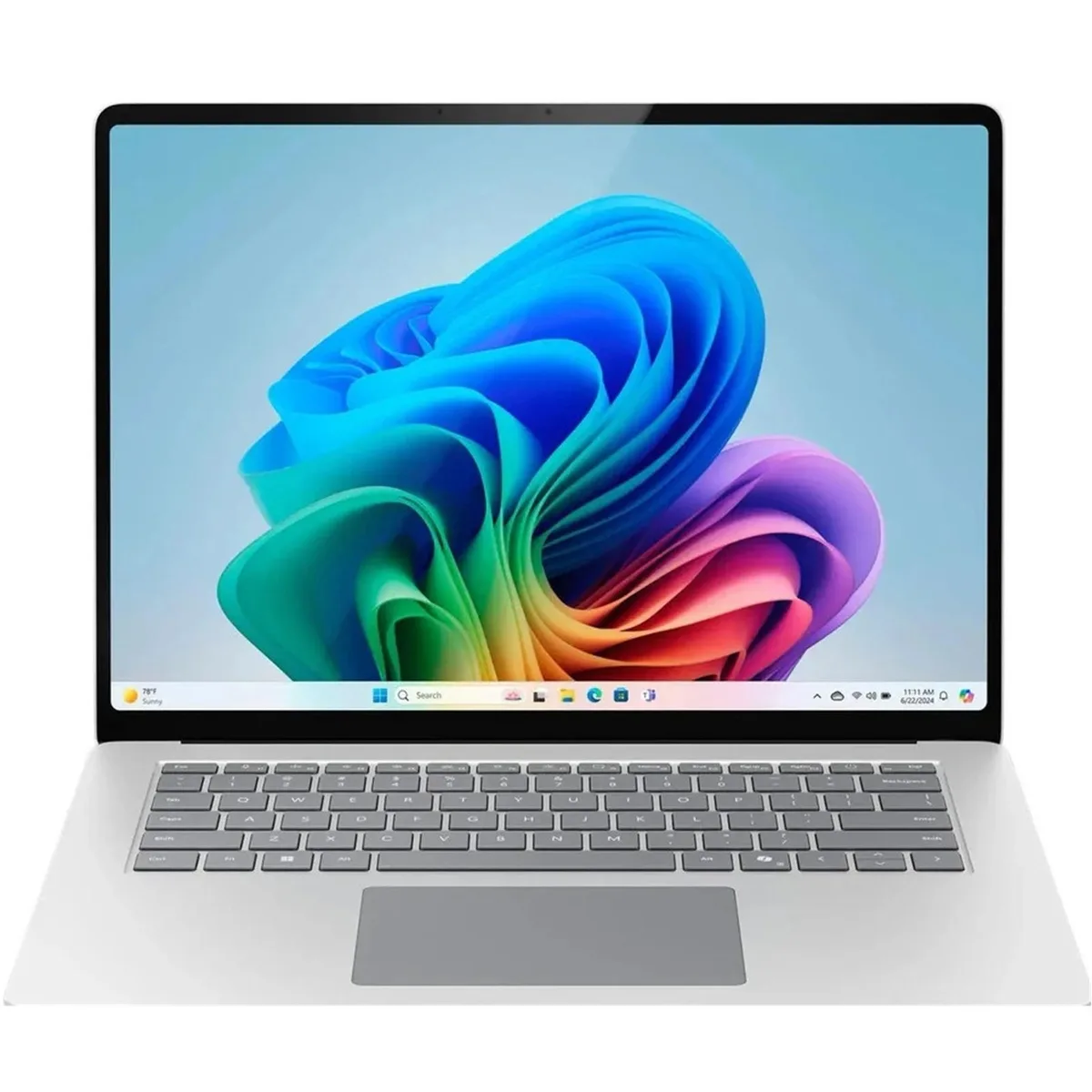 Microsoft Microsoft Surface Laptop 7 ZYV-00005-CR 15" Touch 16GB 1TB Snapdragon X Elite 1.0GHz Silver — product photo