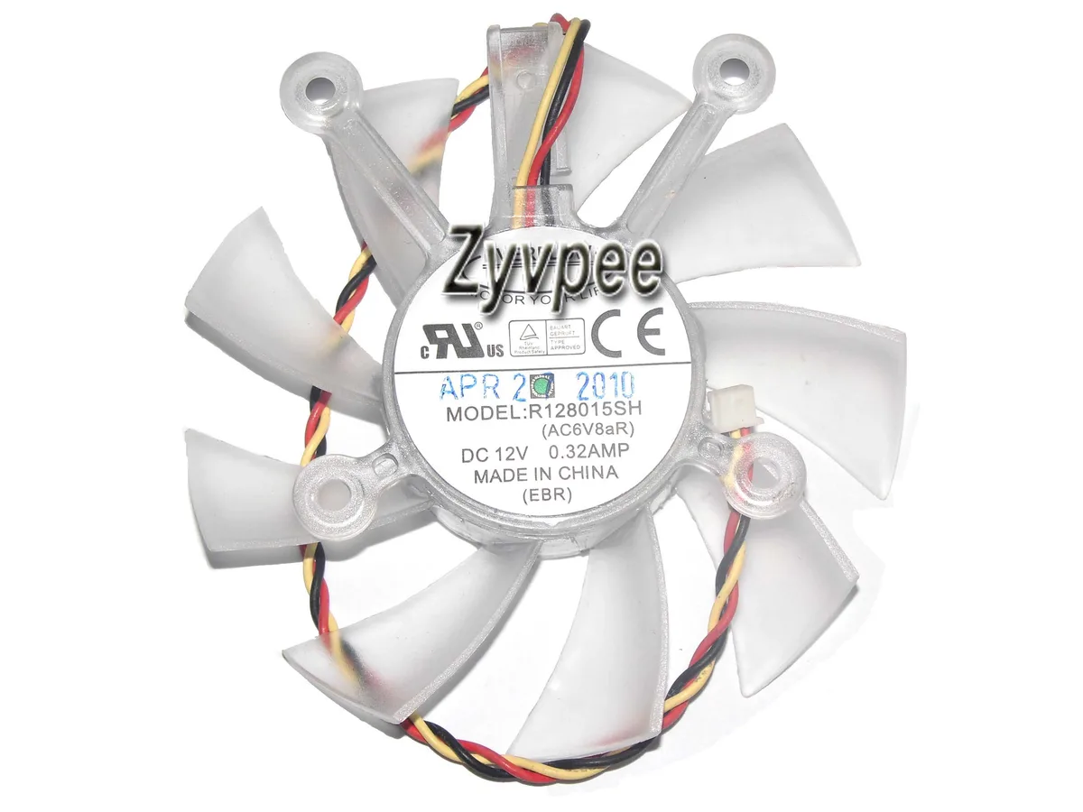 OEM Industries OEM Industries R128015SH 8015 12V .32A 3-Pin 4-Hole CPU Cooler — product photo