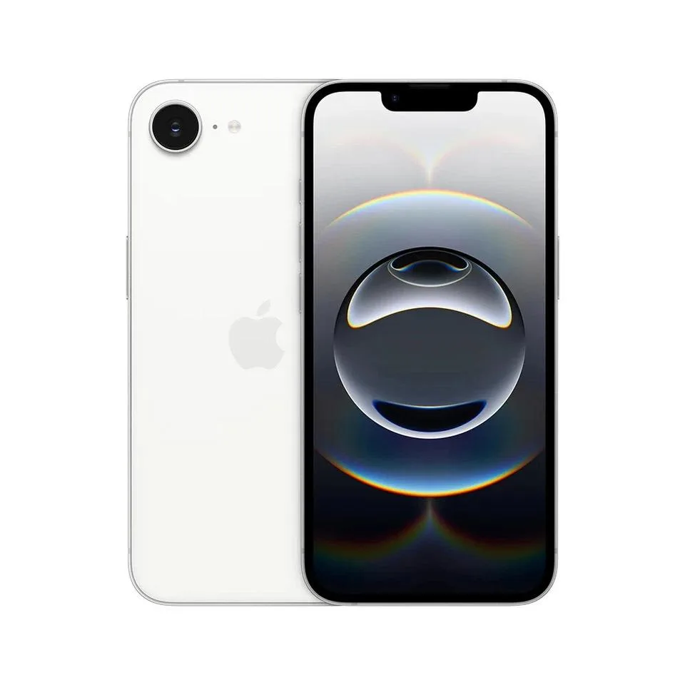 Apple Apple iPhone 16E 128GB White cell phones - unlocked — product photo