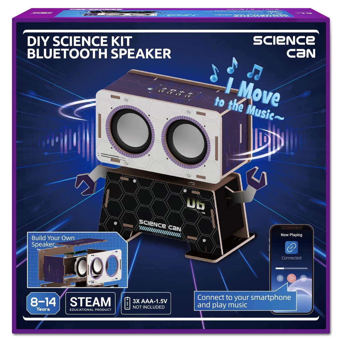  Science Can 1603052024ig0001 DIY Bluetooth speaker stem toy — product photo