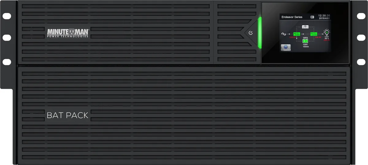 MINUTEMAN MINUTEMAN ED10KRT UPS 10000VA 9000W 208-240V 4U Rack/Tower — product photo