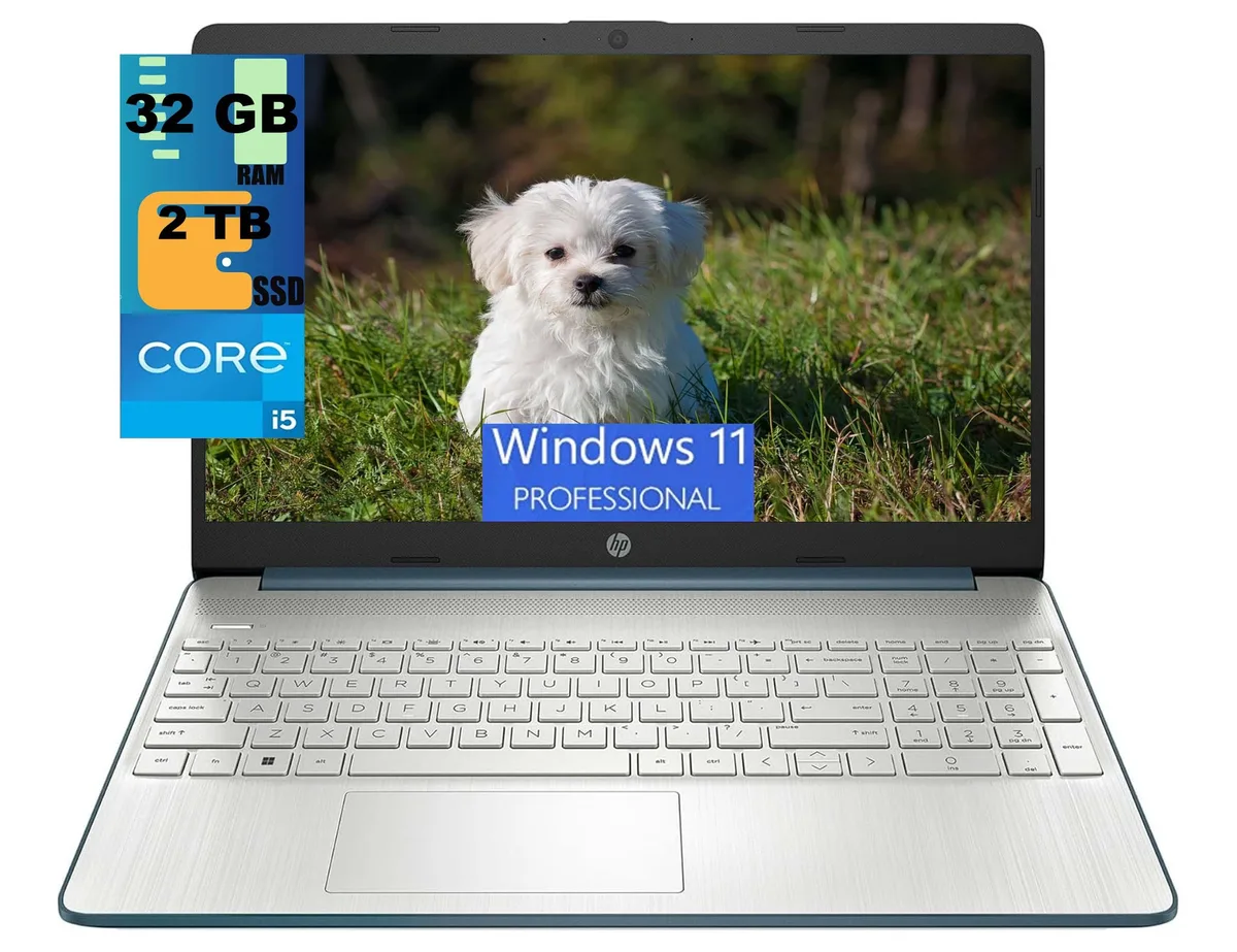 HP HP 15 Raider laptop 15.6" FHD i5-1235U 32GB 2TB Blue — product photo