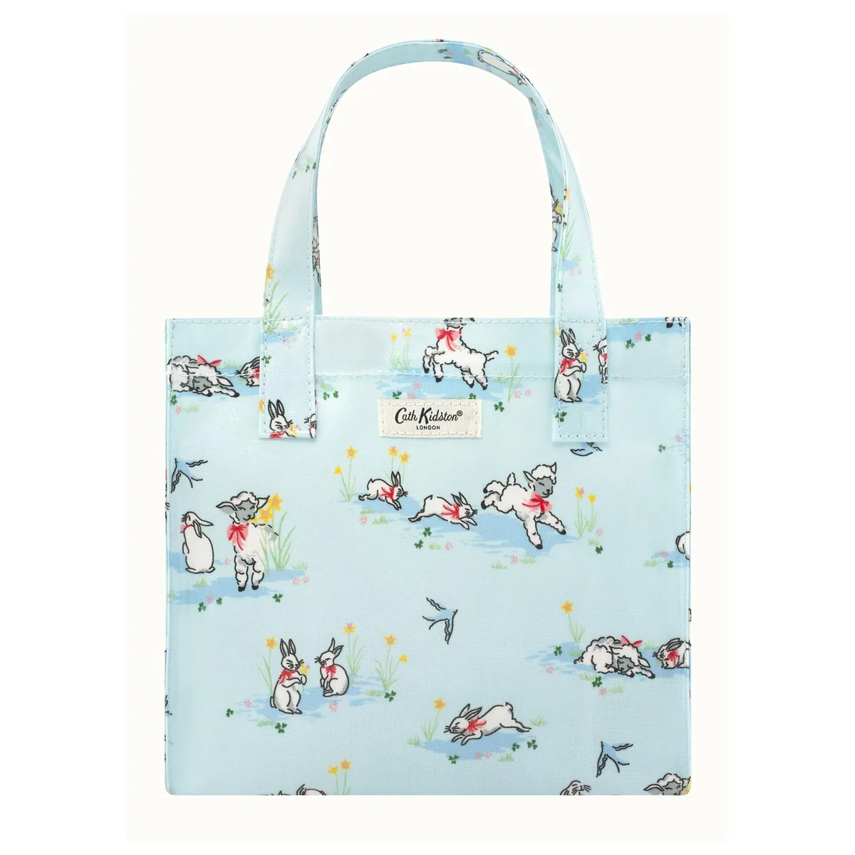 Cath Kidston Cath Kidston Small Bookbag Spring Bunnies &amp; Lambs Blue 21.5 x 20 x 9 cm — product photo