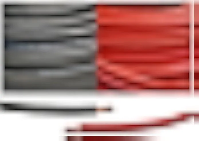 TAURKENAM TAURKENAM 8 AWG 50 ft Black + 50 ft Red Welding Battery Cable — product photo