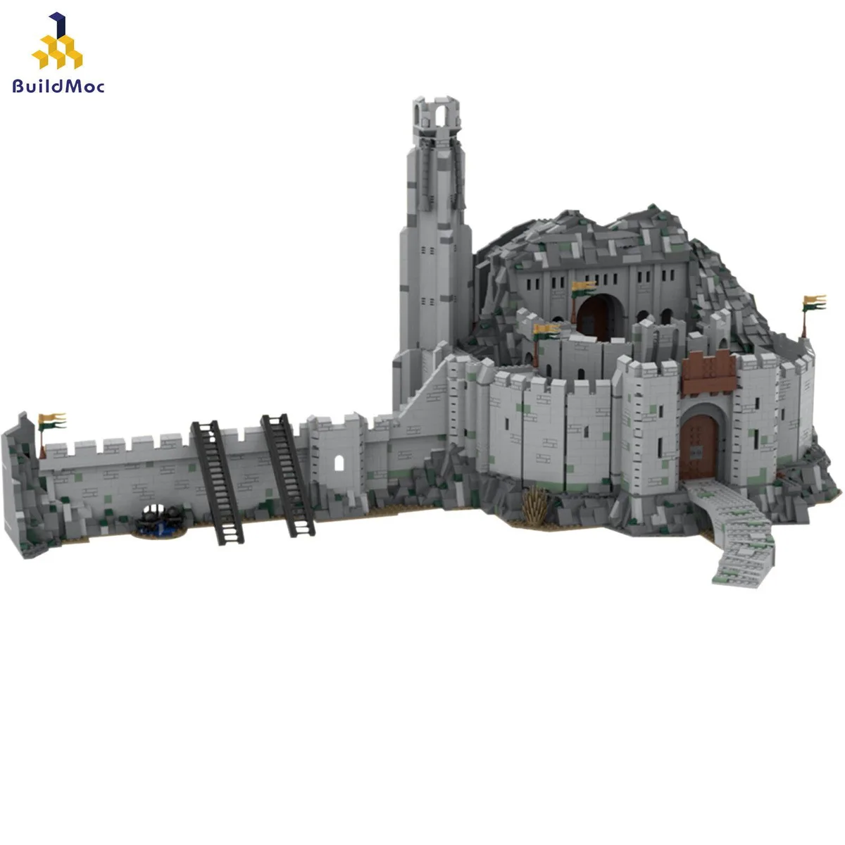 ZITIANYOUBUILD ZITIANYOUBUILD Helm's Deep UCS Fortress 6184 Pieces Building Set — product photo