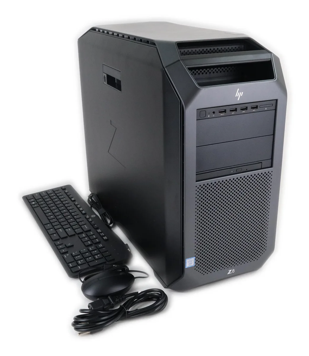 HP HP Z8 G4 Tower Workstation Xeon Platinum 8180 28C 512GB RAM 2TB SSD RTX A5000 — product photo