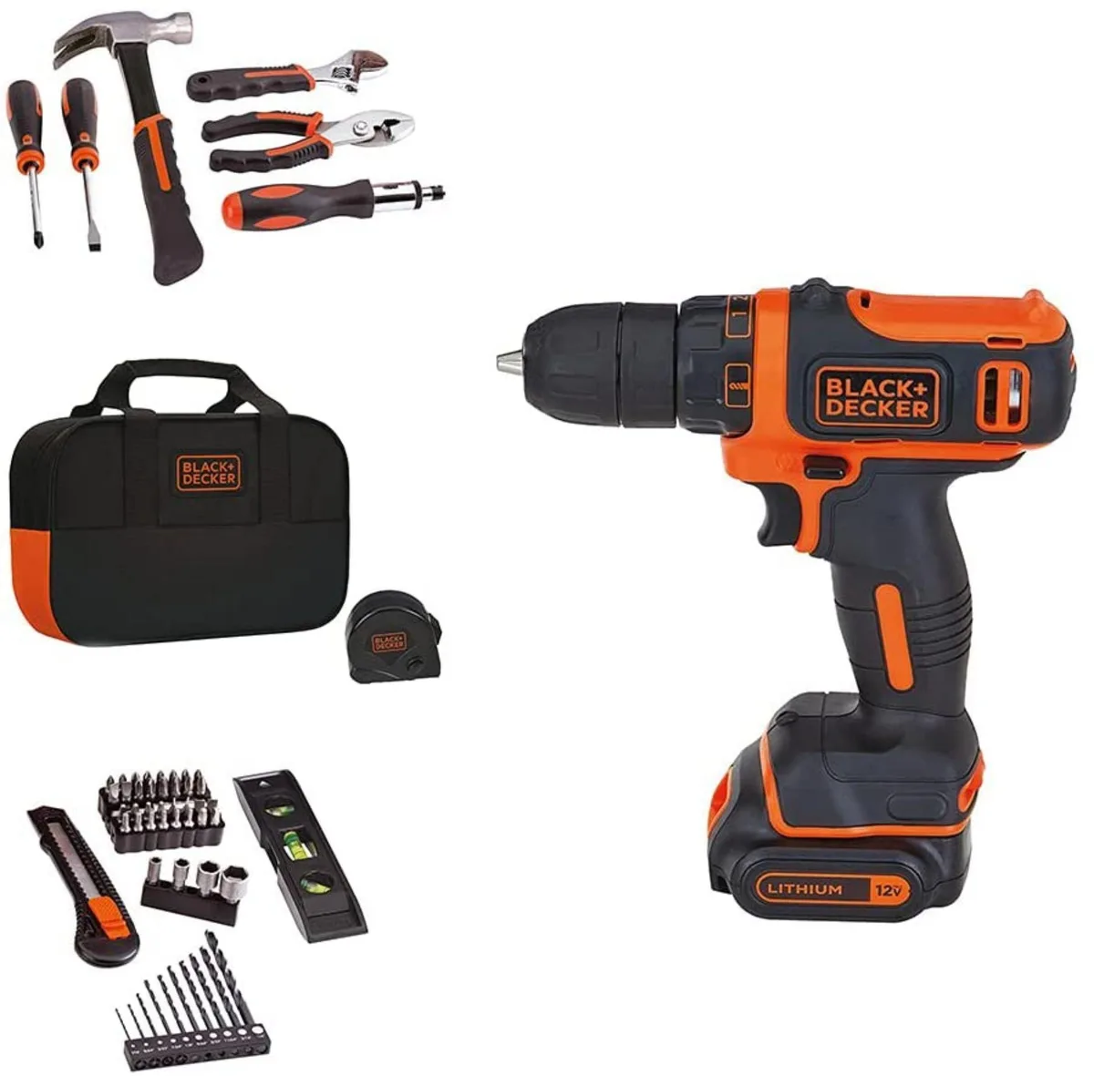 Wenger Wenger 12V MAX Cordless Lithium Drill/Driver 60-Piece Kit — product photo