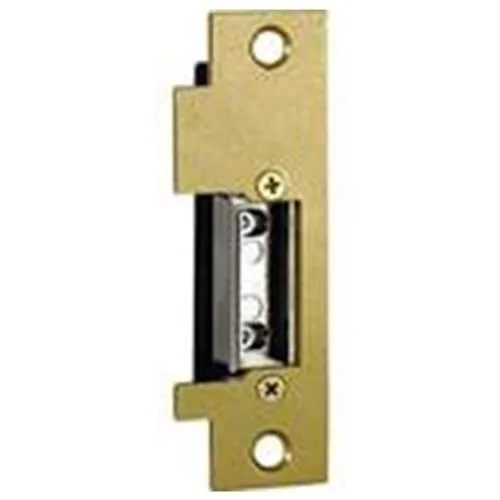 Trine Access Technology Trine Access Technology TR2009 Brass Powder Coated Electric Door Strike 16-24V AC/DC — product photo