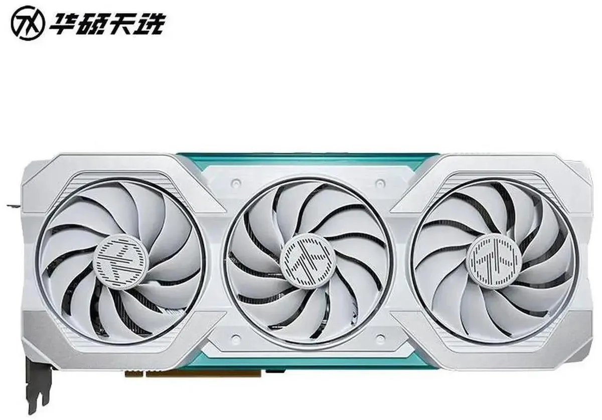 ASUS ASUS TX GeForce RTX 4070 OC White Edition graphics card — product photo