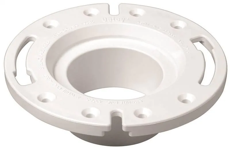 OATEY OATEY 43585 toilet flange, floor, 3 in spigot fit, plastic ring — product photo