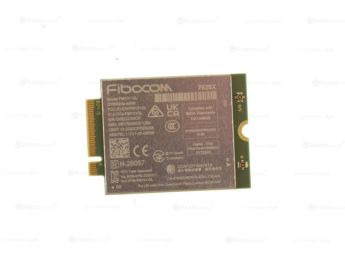 DELL DELL DW5824e LTE 4G WWAN Card 7628X — product photo