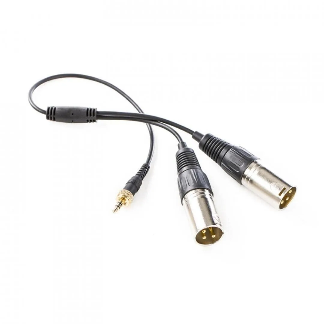 LORDWORLD LORDWORLD 3.5mm Locking TRS to Dual XLR Cable — product photo
