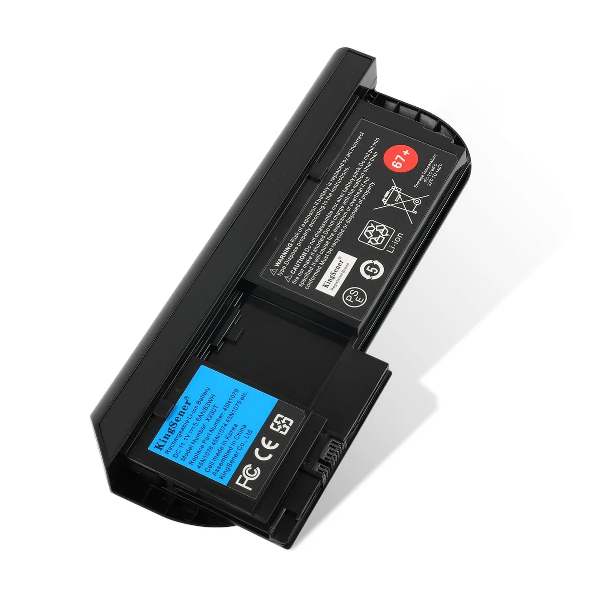 KingSener KingSener X230T laptop battery 11.1V 5.6Ah 63Wh — product photo