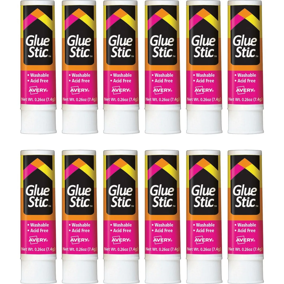 Avery Avery 00166BX Glue Stic 12 pack 0.26 fl oz — product photo