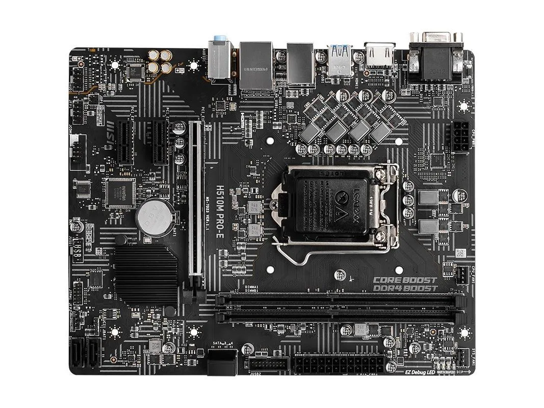 MSI MSI H510M PRO-E Intel motherboard — product photo