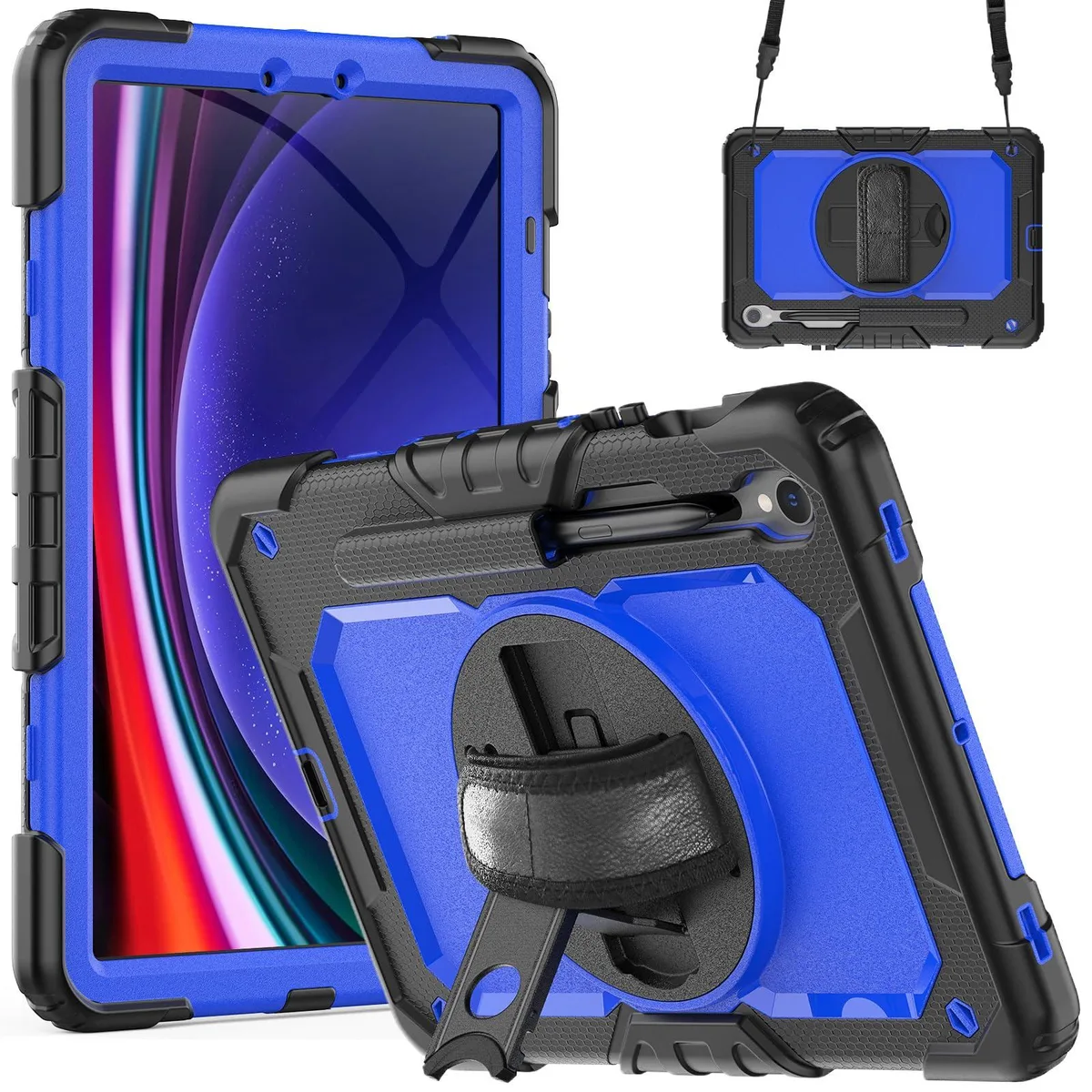 Timoom Timoom Heavy Duty Case 360° Stand Strap BluePC 10.9/11 — product photo