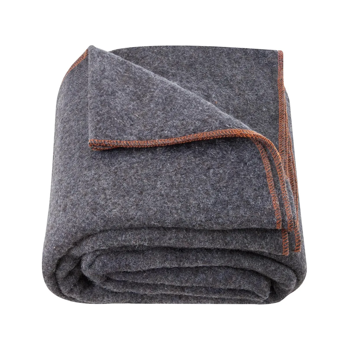 VEVOR VEVOR Wool Camping Blanket 64" x 88" 80% Wool Light Grey — product photo