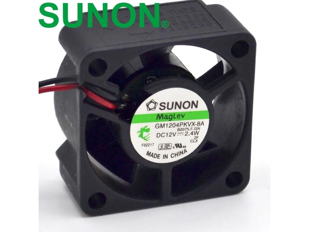 Fans Fans 4020 GM1204PKVX-8A 12V 2.4W 2Wire 10pcs Server Cooling Fan — product photo