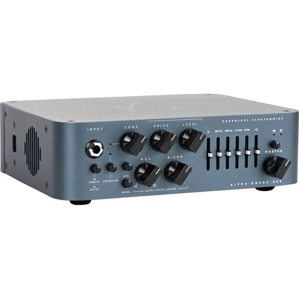 LORDWORLD LORDWORLD 500W Bass Amplifier Head with Compress IR Cabinet Simulation 6-b Graphic EQ XLR DI Output — product photo