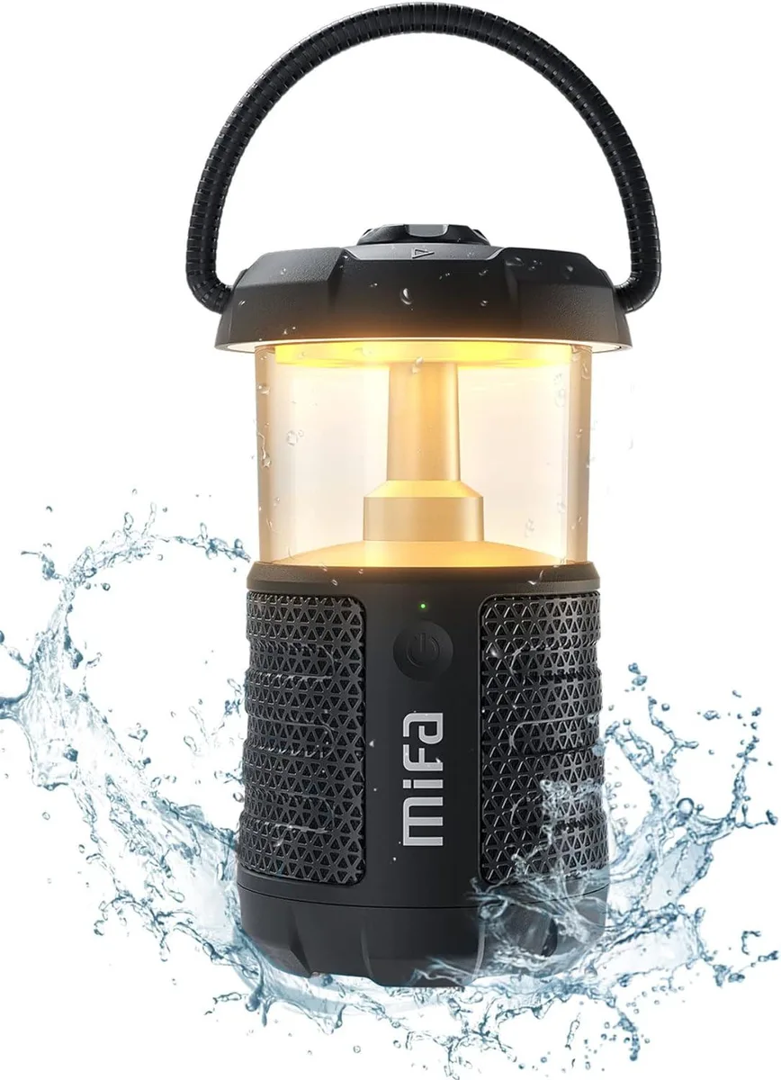 MIFA MIFA WildCamping Lantern Speaker Black 38hrs 9600mAh Bluetooth 5.3 IPX7 — product photo
