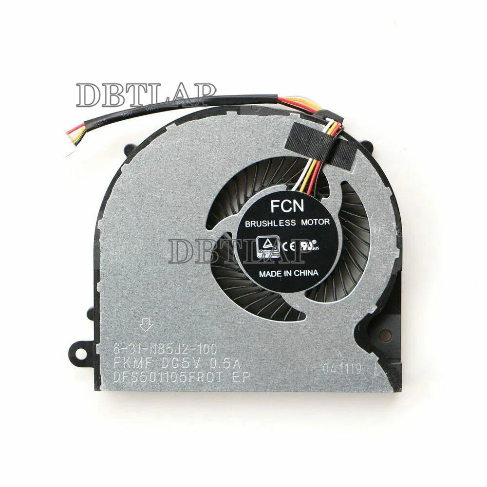 DBTLAP DBTLAP GPU Cooling Fan for Hasee T6-X5 Z7M-KP7SC Z7M-KP5SC 4pin — product photo
