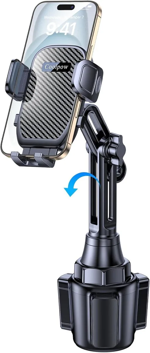 Keyence Keyence Cup Holder Phone Mount 2.6-4.0 in Base 270° 11 in Neck — product photo
