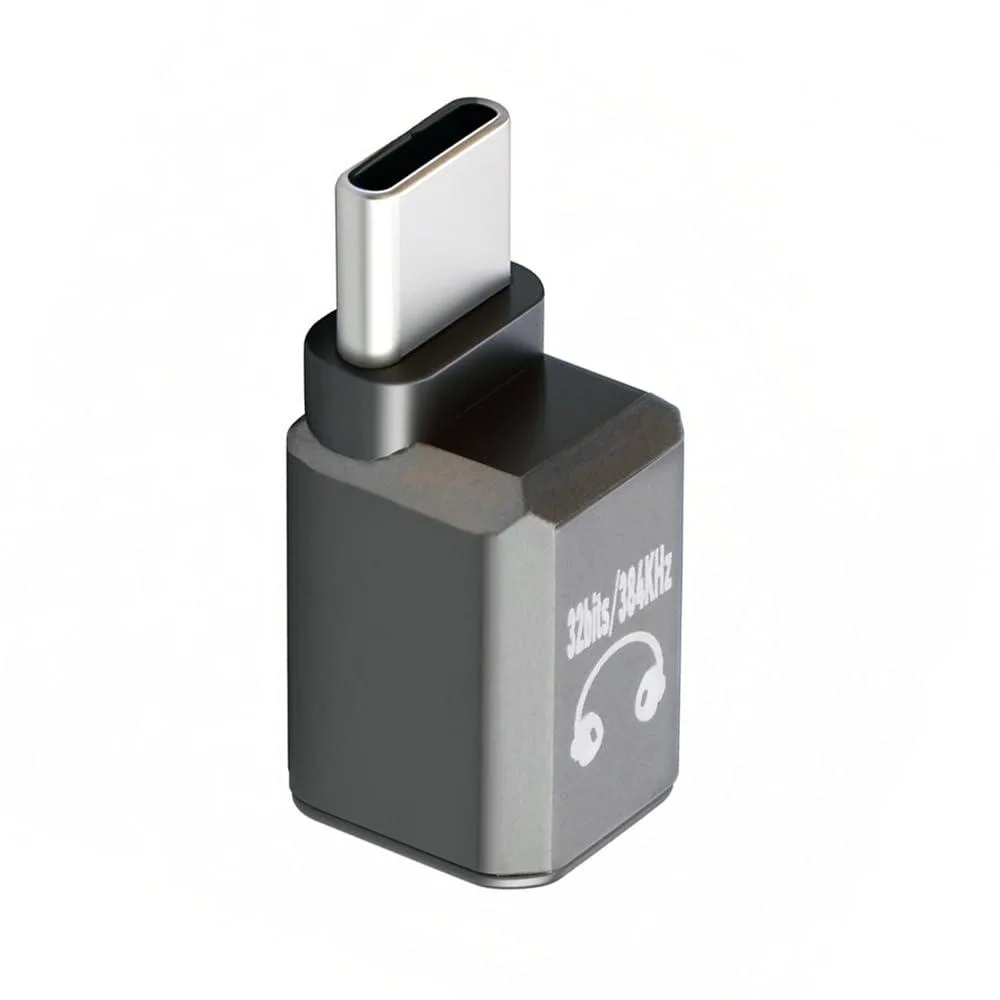 Fervit Fervit USB-C to dual 3.5 mm adapter with KT02H20 DAC 32-bit 384 kHz — product photo