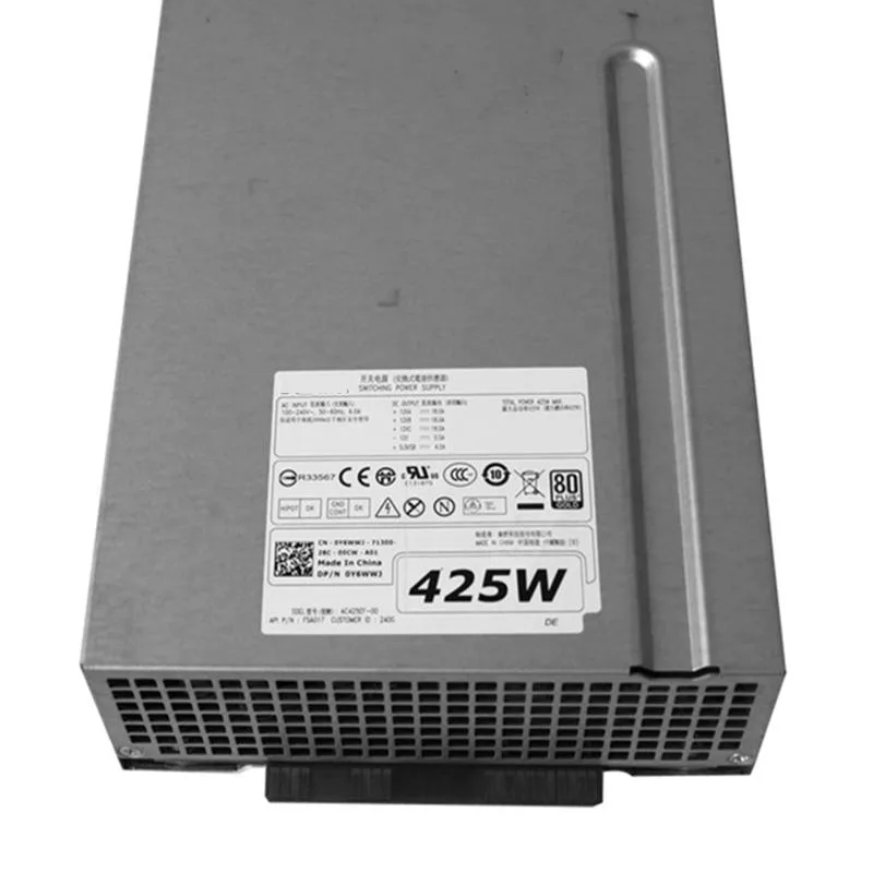 godream godream 425W power supply for Dell T3600 T3610 T5810 T7810 — product photo