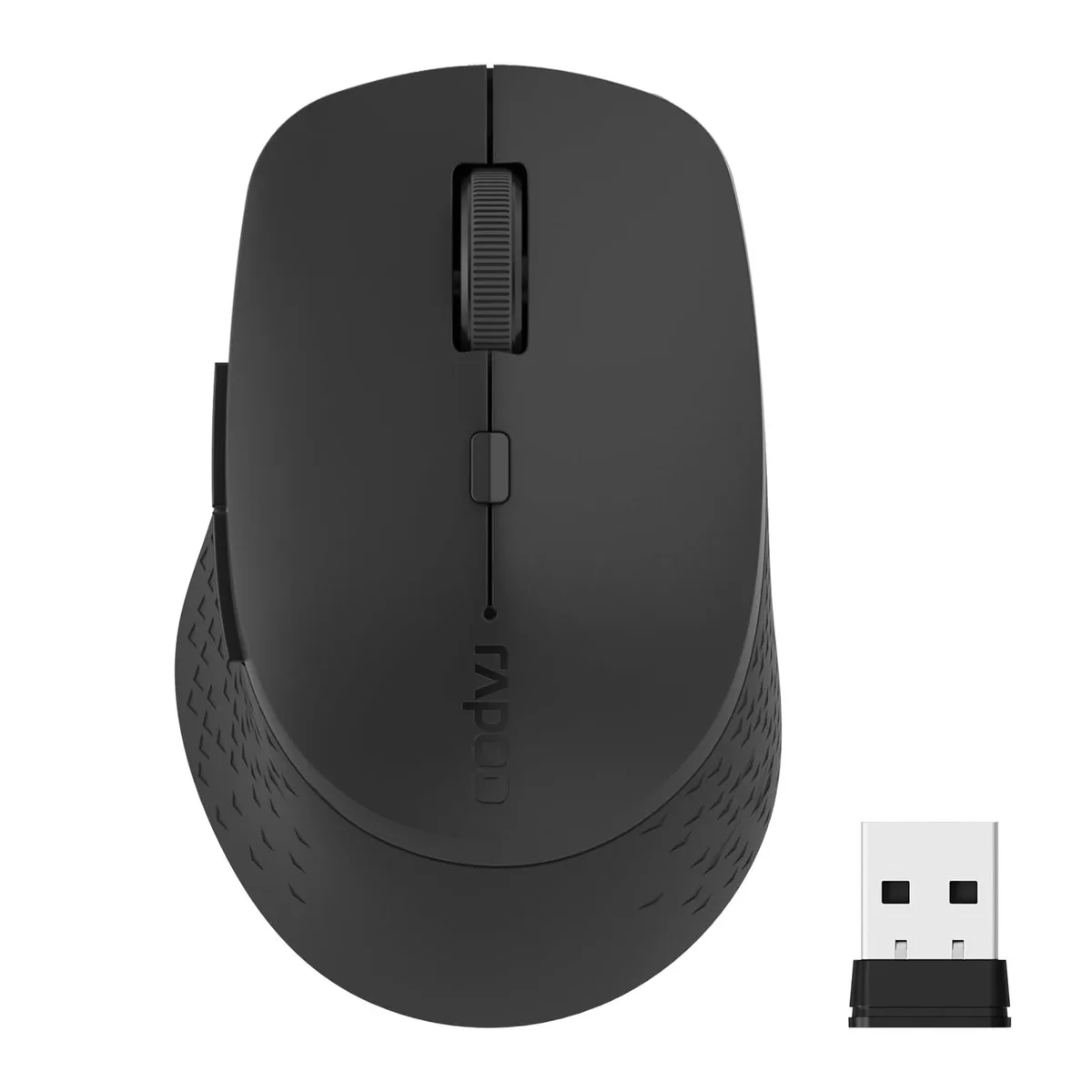  Rapoo M300G Silent Wireless Gaming Mouse 2400 DPI Black — product photo