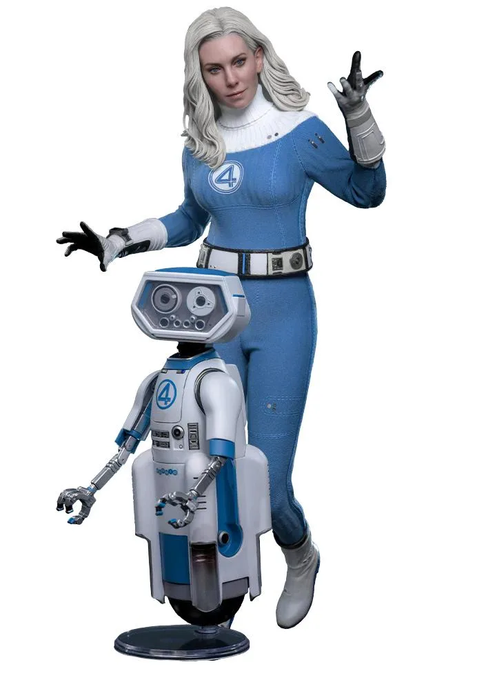 Hot Toys Hot Toys MMS824B Invisible Woman &amp; H.E.R.B.I.E. action figure — product photo