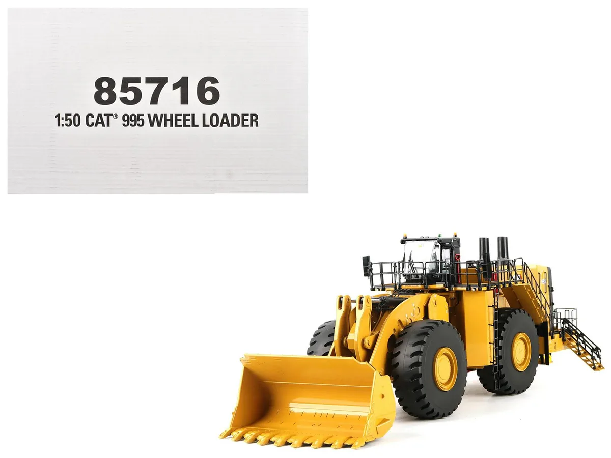 DieCast Masters DieCast Masters CAT 995 Wheel Loader High Line Series 1/50 hobby collectible — product photo