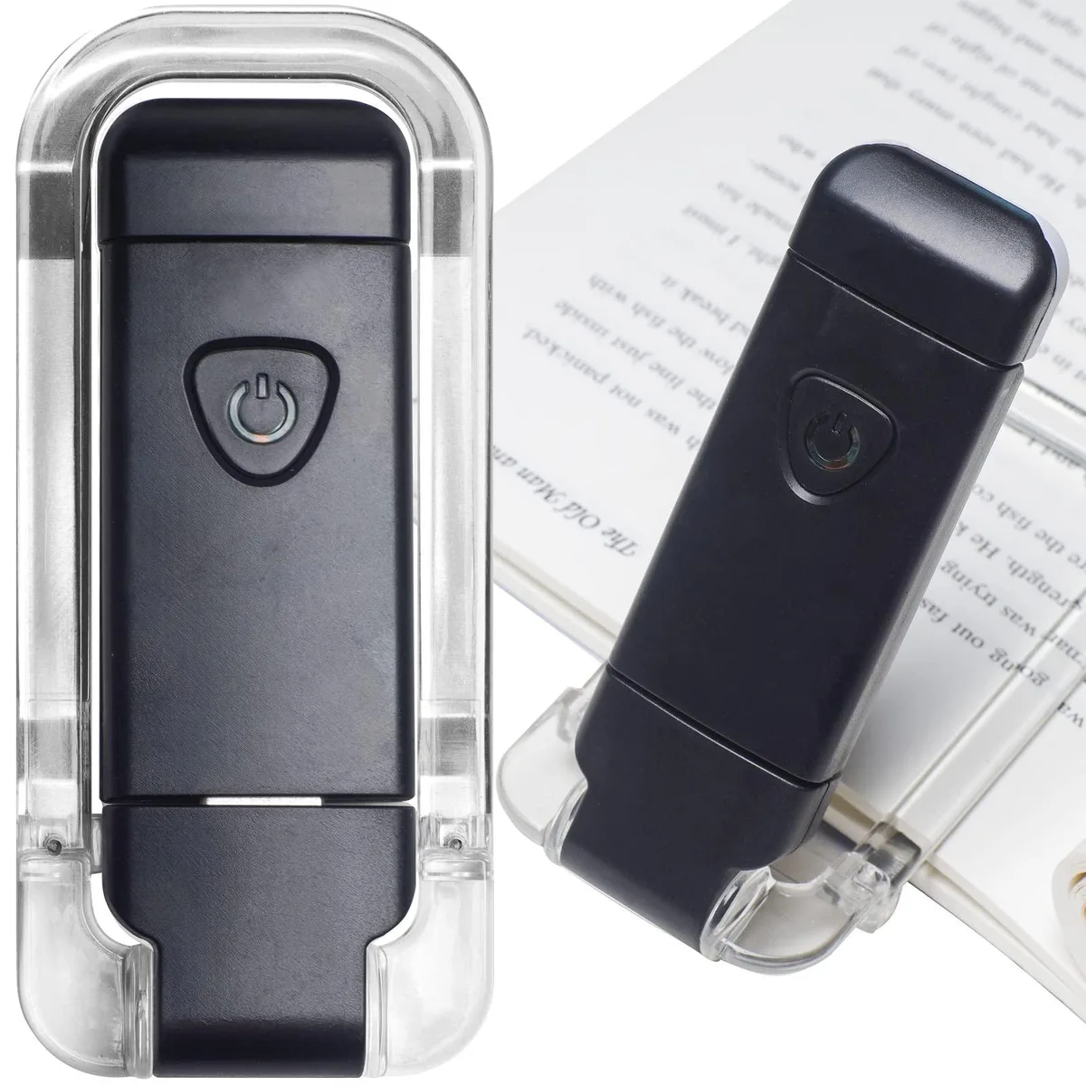  EGWASER BL LED Clip-on Book Light 25lm 3000K/4300K/8000K Black — product photo